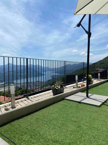 Vrt, casa sol y sombra in Agno