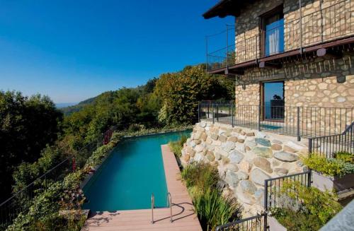 Peldbaseins, AGRITURISMO SAN GENESIO in Santa Maria Hoe