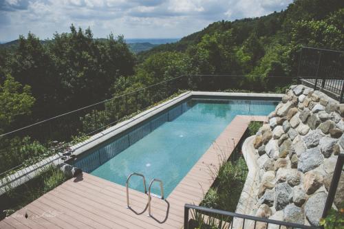 Peldbaseins, AGRITURISMO SAN GENESIO in Santa Maria Hoe