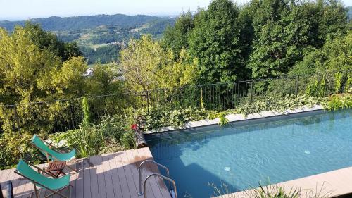 Peldbaseins, AGRITURISMO SAN GENESIO in Santa Maria Hoe