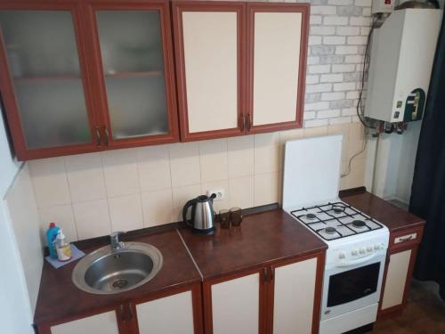 keuken, Уютная, просторная квартира, рядом с пр. Воронцова in Dnipro