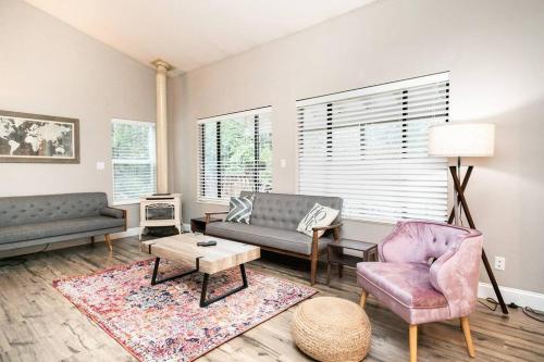 Cozy home for families with game room & playground image