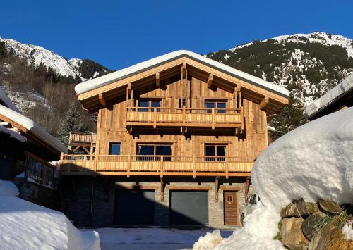 Chalet Saint Maurice - piscine privée & jacuzzi Champagny en Vanoise