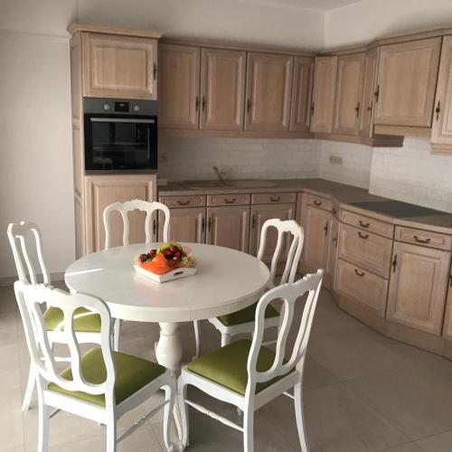 廚房, Oscaar vakantiewoning in bos in 庫克拉勒