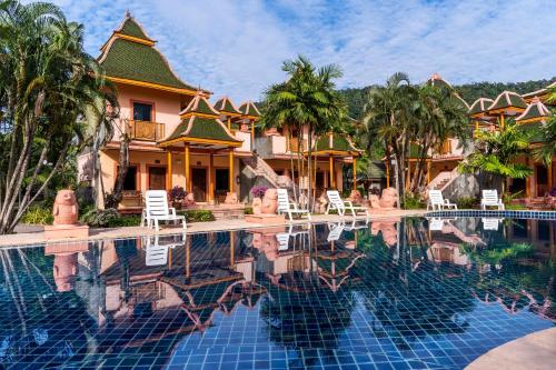 Swimming pool, Coconut Beach Resort in Klong Prao Beach