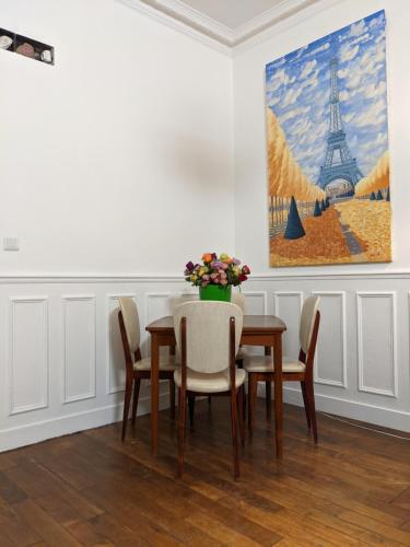 Private acces to the all flat. Charming Parisian. chambre d'hôte Paris 14 Observatoire