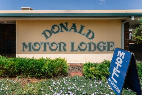 Faciliteter, Donald Motor Lodge in Donald
