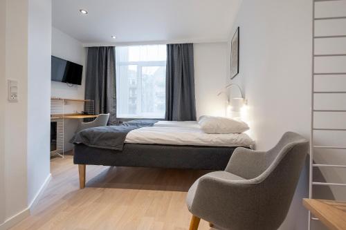1 double bed