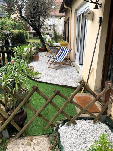 Charmante maison au vert gîte à louer Villiers-le-Bâcle