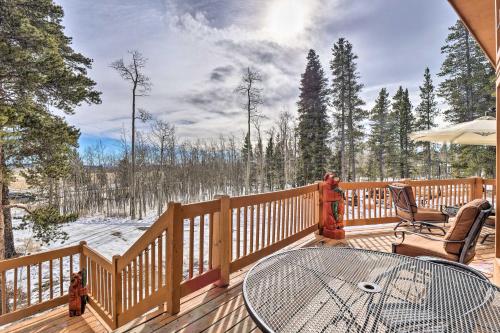 Luxe Fairplay Cabin with Furnished Deck on 3 Acres! - image 12