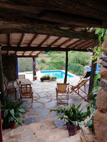 Úszómedence, Casas Rurales Casas en Batuecas in Villanueva Del Conde