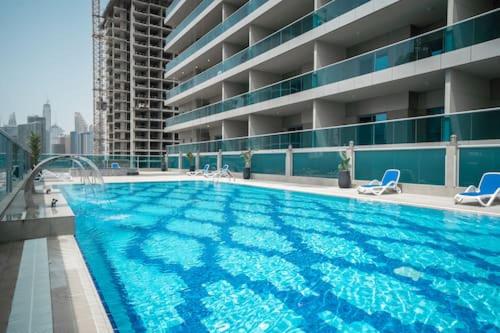 MARCO POLO - High end Studio with full Burj Khalifa views