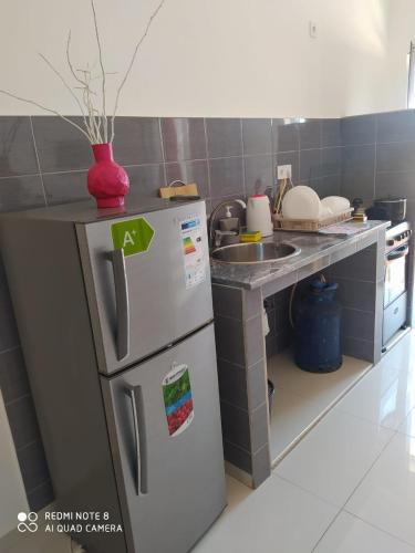 ห้องครัว, Guest House Maio in วีลาโดไมโย