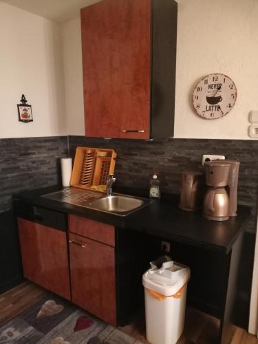 مطبخ, Gästehaus Ochsenhof (Gastehaus Ochsenhof) in Feuchtwangen