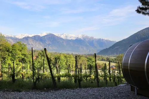 Schlaf-Fass Maienfeld in Maienfeld, Schweiz