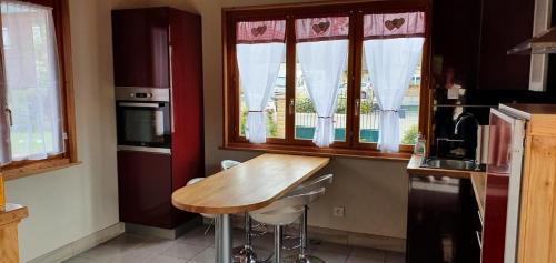virtuve, Le chalet in Saint-Quentin-la-Motte-Croix-au-Bailly