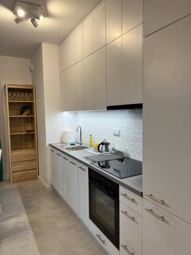 W Apartament , nowoczesny ,4 osobowy,, Варшава