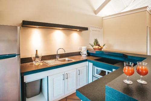 Cocina, Hotel La Plantation in Orient Bay