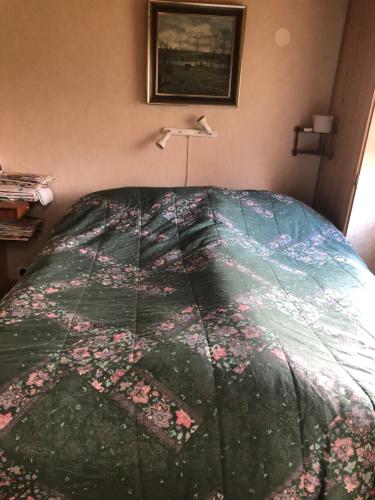 Enkel stuga i skogsomrade