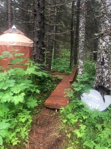 Queen Yurt at Yurt Village with Shared Bathroom