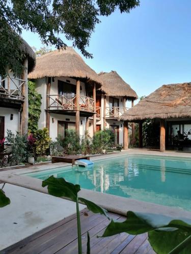 Viesnīcas āriene, Cabañas Laguna in Isla Aguada