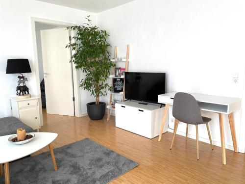 Exklusive Ferienwohnung m. Terrasse, ruhig gelegen