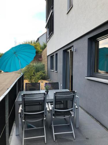 Exklusive Ferienwohnung m. Terrasse, ruhig gelegen