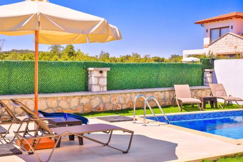 Impressive Luxurious Villa with Refreshing Private Pool in Kas, Antalya