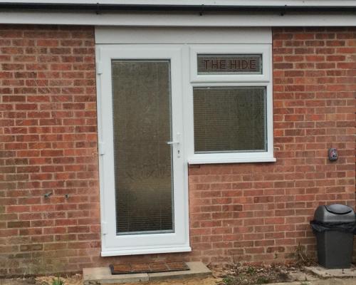 Eingang, The Hide at Pinchbeck in Spalding