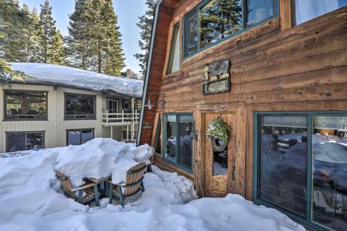 Lake Tahoe Mountain Cabin Private Beach Access!