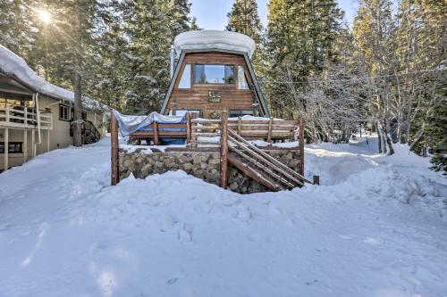 Lake Tahoe Mountain Cabin Private Beach Access!