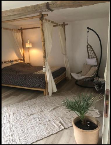 ✽ La Bergerie sauvage ✽ • Jacuzzi • proche ville • gîte à louer Villeneuve-sur-Allier