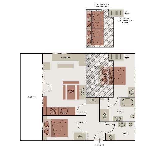 Three-Bedroom Apartment