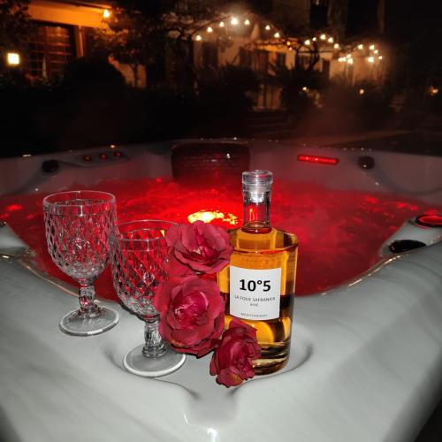 Gite de charme avec SPA et piscine chambre d'hôte Grasse Country Club