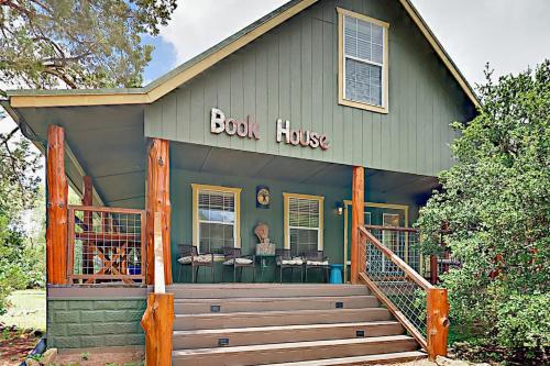 Cabin-Style Book House & Writing Barn