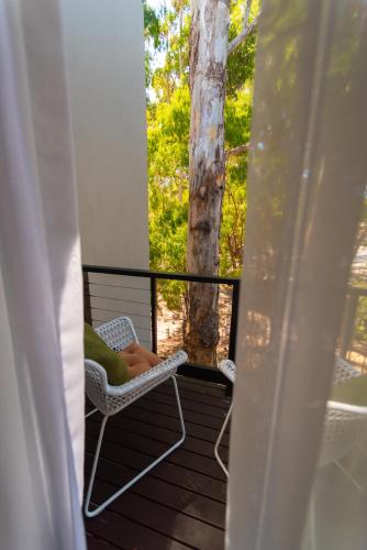 Balcony/terrace, MARGARET FOREST RETREAT Apartment 129 - Located within Margaret Forest, in the heart of the town cen in Margaret River