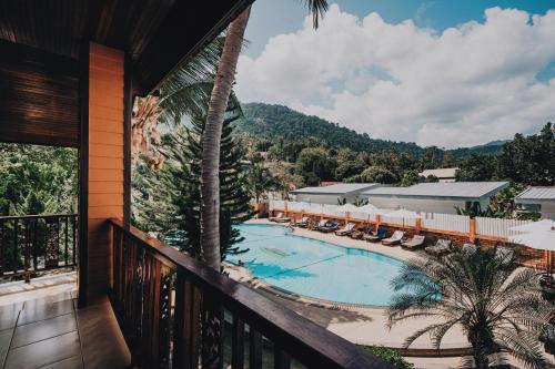 Balcony/terrace, Havana Beach Resort in Thong Nai Pan Yai