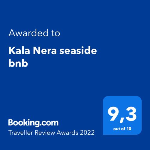 Kala Nera seaside bnb