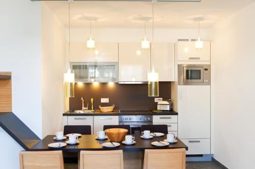 مطبخ, ليديرير بوتيك هوتل (LEDERER Boutique Hotel) in كابرون