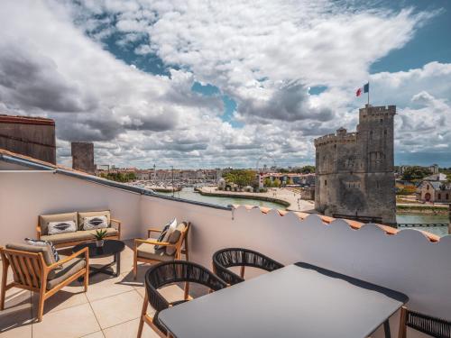 陽台/露台, Maisons du Monde Hôtel & Suites - La Rochelle Vieux Port (Maisons du Monde Hotel & Suites - La Rochelle Vieux Port) in 拉羅謝爾市中心