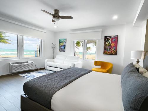 Ocean Front Deluxe Room with King Bed