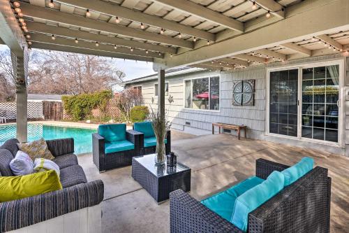 . 1 Mi to Main Street Sutter Creek: Poolside Oasis!