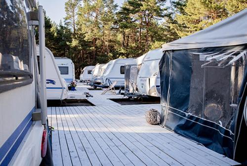 Camping Kormoran #Hel - Przyczepa nr 13 - premium