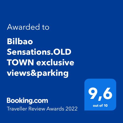 Bilbao Sensations.OLD TOWN exclusive views&parking