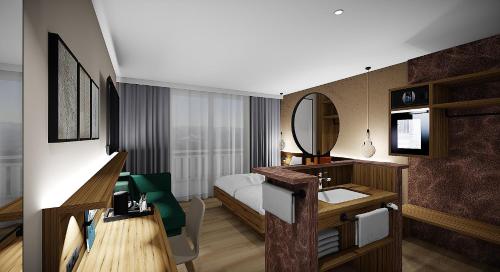 Weinzuhause Hotel-Restaurant-Vinothek 2.8km von Hahnheim entfernt