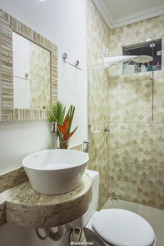 Bathroom, Villa Nobre Diniglei in Porto Seguro