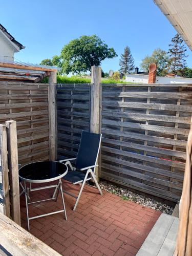 Terraza/balcón, Ferienzimmer/wohnung am Kurstrand, WLAN in Zingst