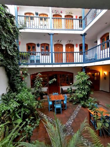 View, Hotel Dona Esther in Otavalo