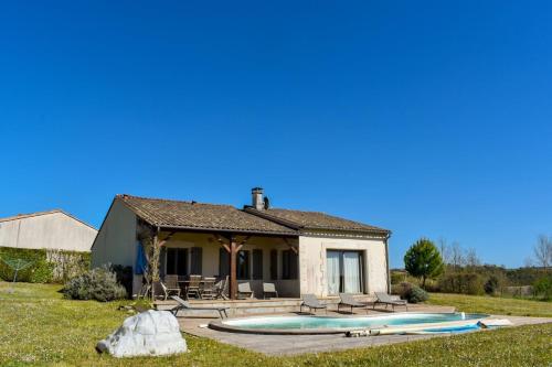 Le Chêne - Maison 8 pers piscine privée tennis - Location saisonnière - Chalais