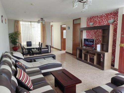 Departamento Amoblado cerca a Plaza las Americas, Cerro Colorado, Arequipa